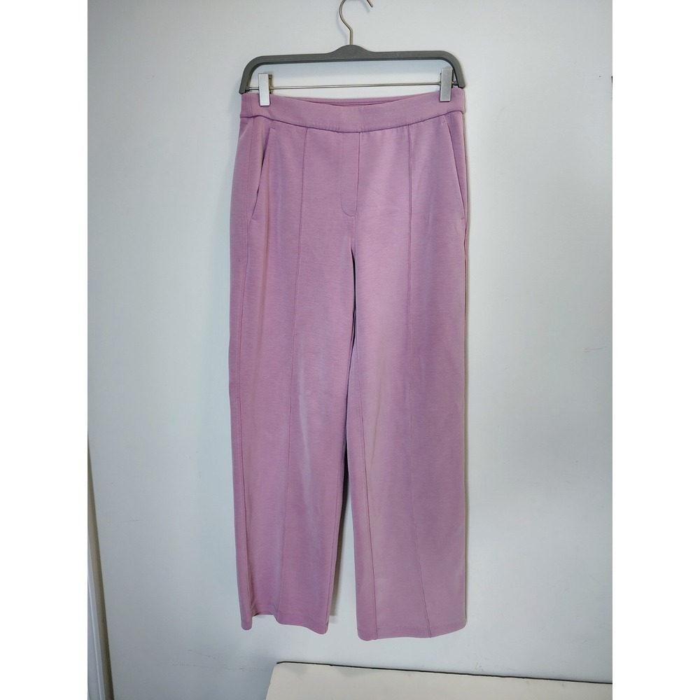 Lululemon Softstreme Pintuck Mid Rise Wide Leg Pant Rose Pink Soft Size Small